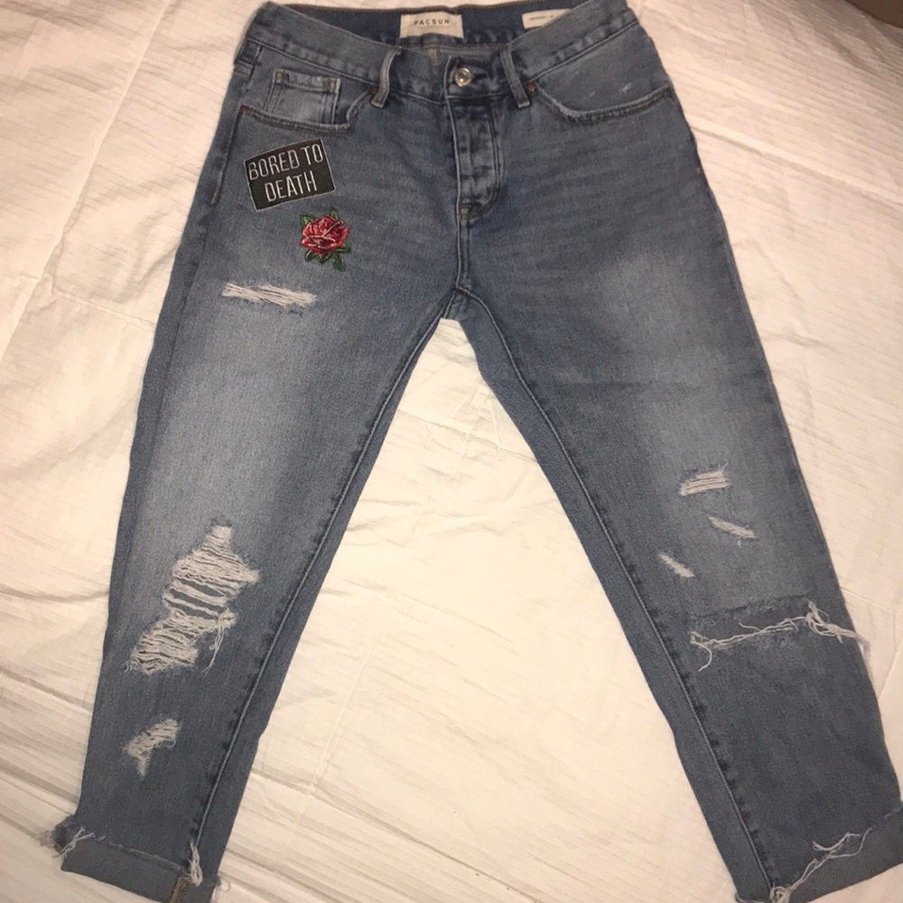 Pacsun Girlfriend Jeans!